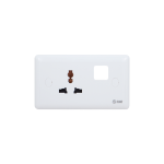 Ổ cắm đơn 3 chấu đa năng + 1 lỗ S198AM.X (S198AM.XV)