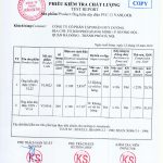 Chứng chỉ Ống cứng Vanlock 1