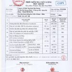 Chứng chỉ dây điện thoại 4 lõi đồng dầu Sino